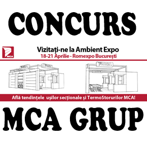 Concurs pe Facebook/MCAGrup: MCA participa la Ambient Expo 2013