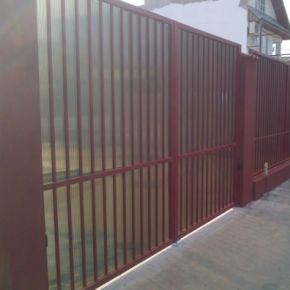 Proiect special MCA in Bucuresti: Garduri si porti din structura metalica