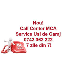 MCA Grup a lansat un serviciu de call-center dedicat serviciilor de service pentru usi de garaj