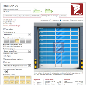 L’innovation MCA – OC:  Online Business Communication Platform for Sectional Garage Doors Market 