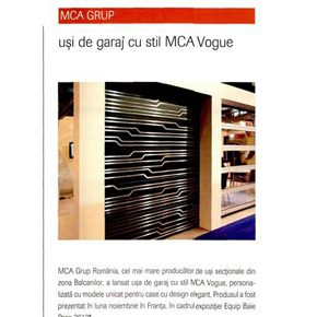 Igloo: Usi de garaj cu stil MCA Vogue