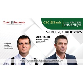Ziarul Financiar: Ciprian Oprea, MCA Grup - Businessurile locale vor castiga