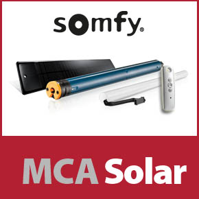 MCA Solar - Preturi speciale pentru motoarele Somfy Solaire